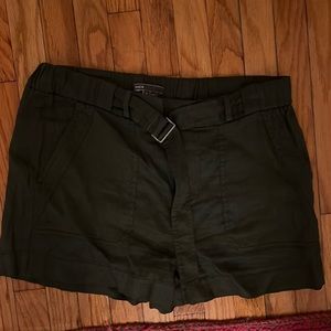 vince linen shorts